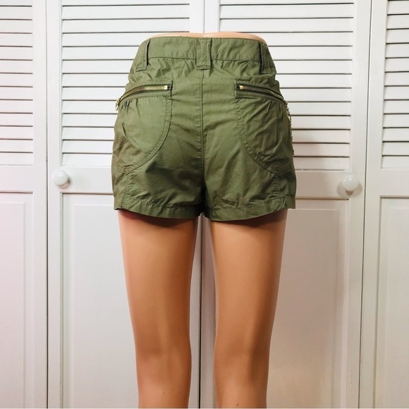2/$25 EXPRESS Green Shorts Size 10 - Picture 6 of 6